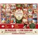 thumbnail image 1 of Calendario de Adviento Navideño Prime Time Puzzles 1000 piezas, 1 of 7