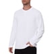 thumbnail image 4 of Camisetas de Algodón para Hombre INSPIRE CHIC Manga Larga Cuello Redondo Talla XL Blanco, 4 of 6