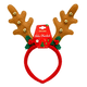 thumbnail image 3 of X12 Cintillo Diadema Navidad Cuernos De Reno 28cm, 3 of 5