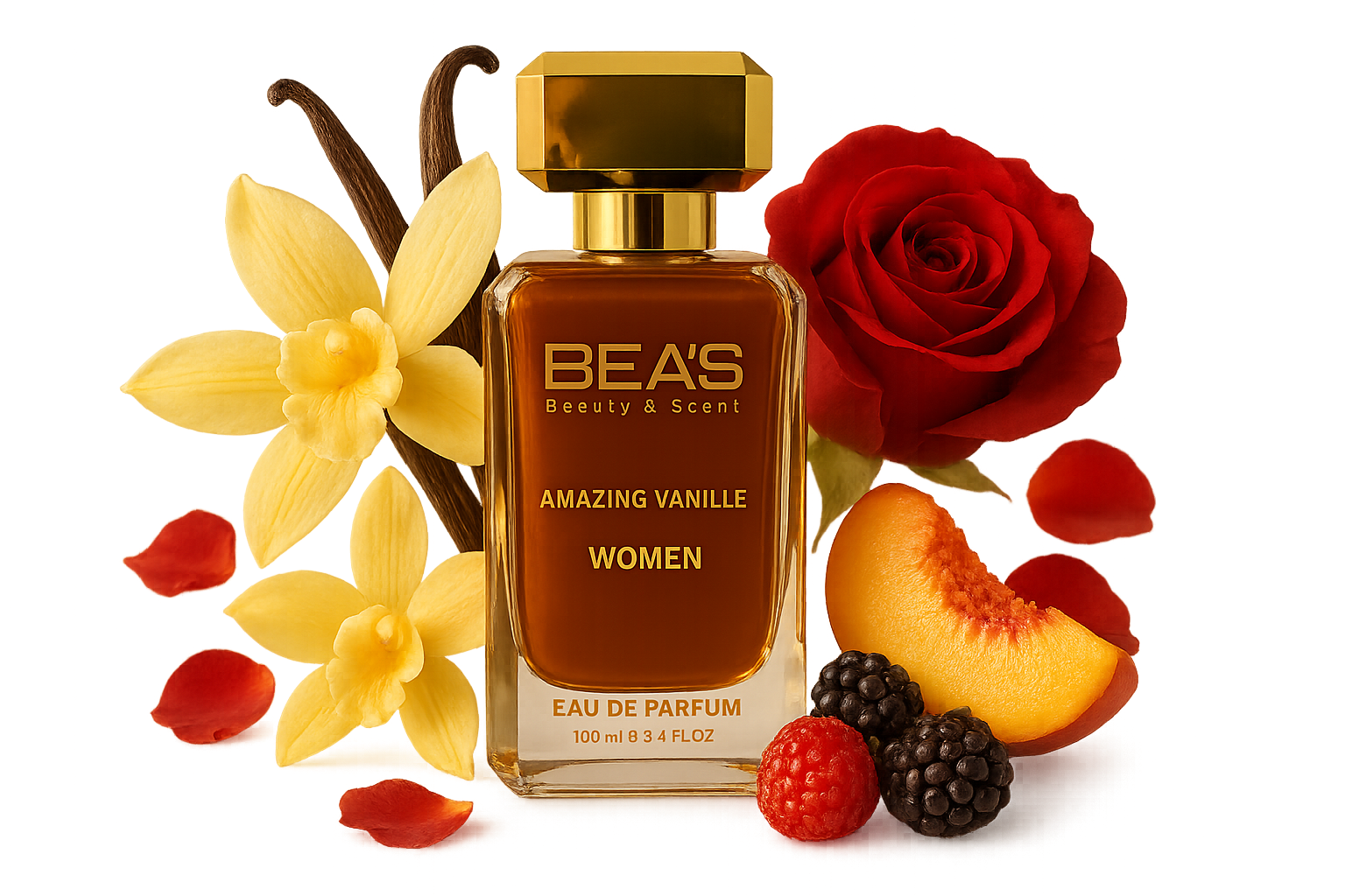 Beauty & Scent - Perfume Beas Amazing Vanille Edp 100Ml Mujer