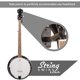 thumbnail image 2 of Soporte Metálico de Pared para Banjo String Swing Modelo BCC11B Negro, 2 of 4
