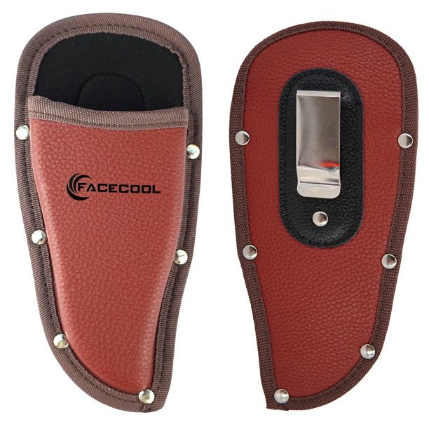 Funda de Herramientas Facecool de Cuero PU con Presilla y Aro para Cinturón (para alicates)