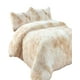 thumbnail image 2 of Cubrecama Peludo 2 Plazas Beige Jaspeado, 2 of 3