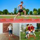 thumbnail image 5 of Equipo de entrenamiento con vallas de agilidad SMTPDT de 5 velocidades y 10 conos de fútbol con bolsa de transporte, 5 of 6