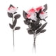 thumbnail image 5 of Rosas De Poliéster Centros De Mesa De Halloween Decoración De Fiesta Blanco Y Rojo, 5 of 5