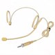 thumbnail image 1 of Auriculares LINHUIPAD con micrófono de gancho – Pack de 2, color beige, 1 of 8