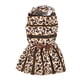 thumbnail image 1 of Vestido con falda de princesa para perro, con estampado de leopardo, bonito y delicado, a la moda, con lazo para mascota pequeña (M), 1 of 8