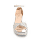 thumbnail image 3 of Sandalia Tacón Plata Vía Franca, 3 of 5