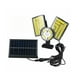 thumbnail image 3 of Lampara Exteriores Pared Recargable Solar Ajustable 112 Led, 3 of 3