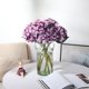 thumbnail image 2 of Hortensia Morada Con Flores Artificiales 6 Unidades Con Tallos, 2 of 7