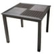 thumbnail image 1 of Mesa de comedor para exteriores 80cm Terrazas, Restaurantes Negro, 1 of 8