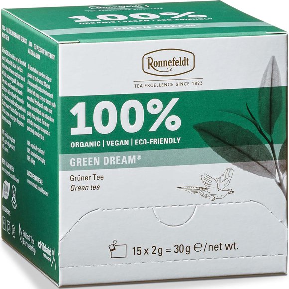 TEA Ronnefeldt Green Dream 30 g Hoja Suelta 15 Bolsas