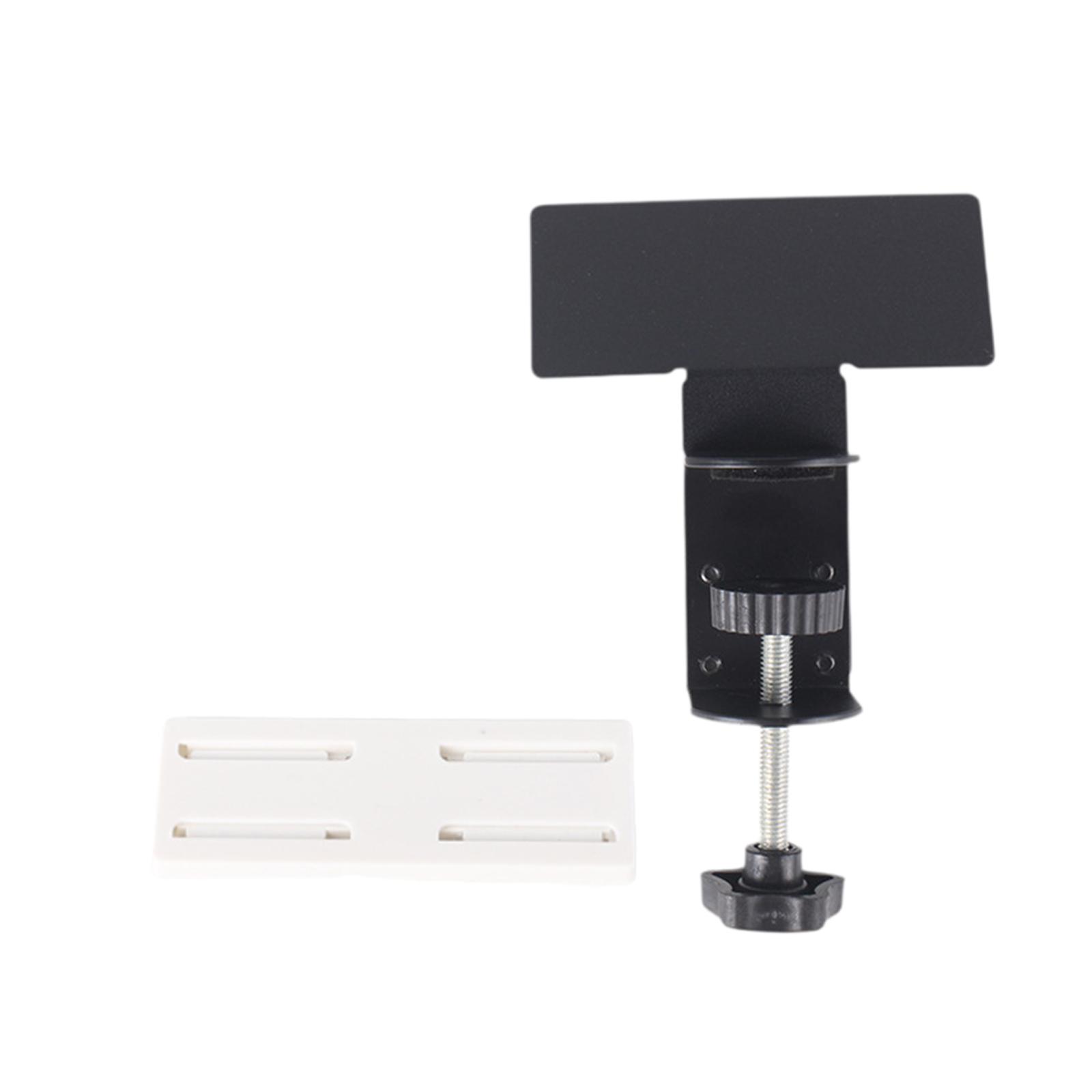 Bothyi - Soporte De Escritorio Para Regleta De Enchufes, Práctico Soporte Para Enchufes De Oficina, Color Negro