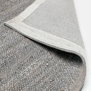 Form Design - Alfombra Yute Sahara 200X300 Gris Oscuro