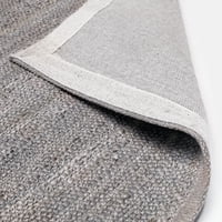 Form Design - Alfombra Yute Sahara 170X240 Gris Oscuro