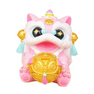 Bothyi - Colecciones De Figuras En Miniatura Decoración De Entrada Estatua De León Chino Pequeña Rosa