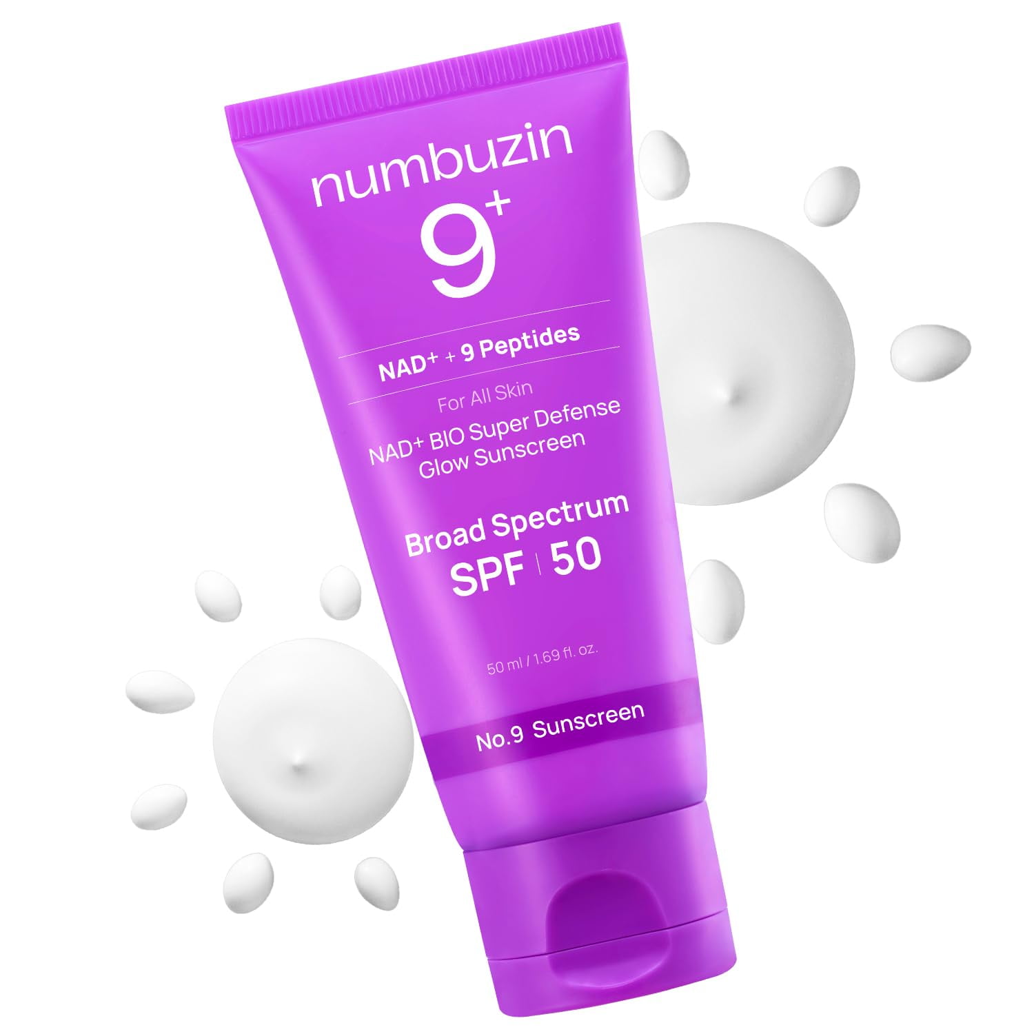 Numbuzin - Protector Solar No 9 Super Defense Glow Spf 50 50 Ml