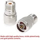 thumbnail image 3 of 3 conectores N macho a UHF hembra, convertidor de conector coaxial N macho a PL259 hembra SO-239 para antena de radio RF., 3 of 5