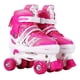 thumbnail image 5 of Patines 4 Ruedas Ajustable Artísticos Rosado Para Niñas, 5 of 6