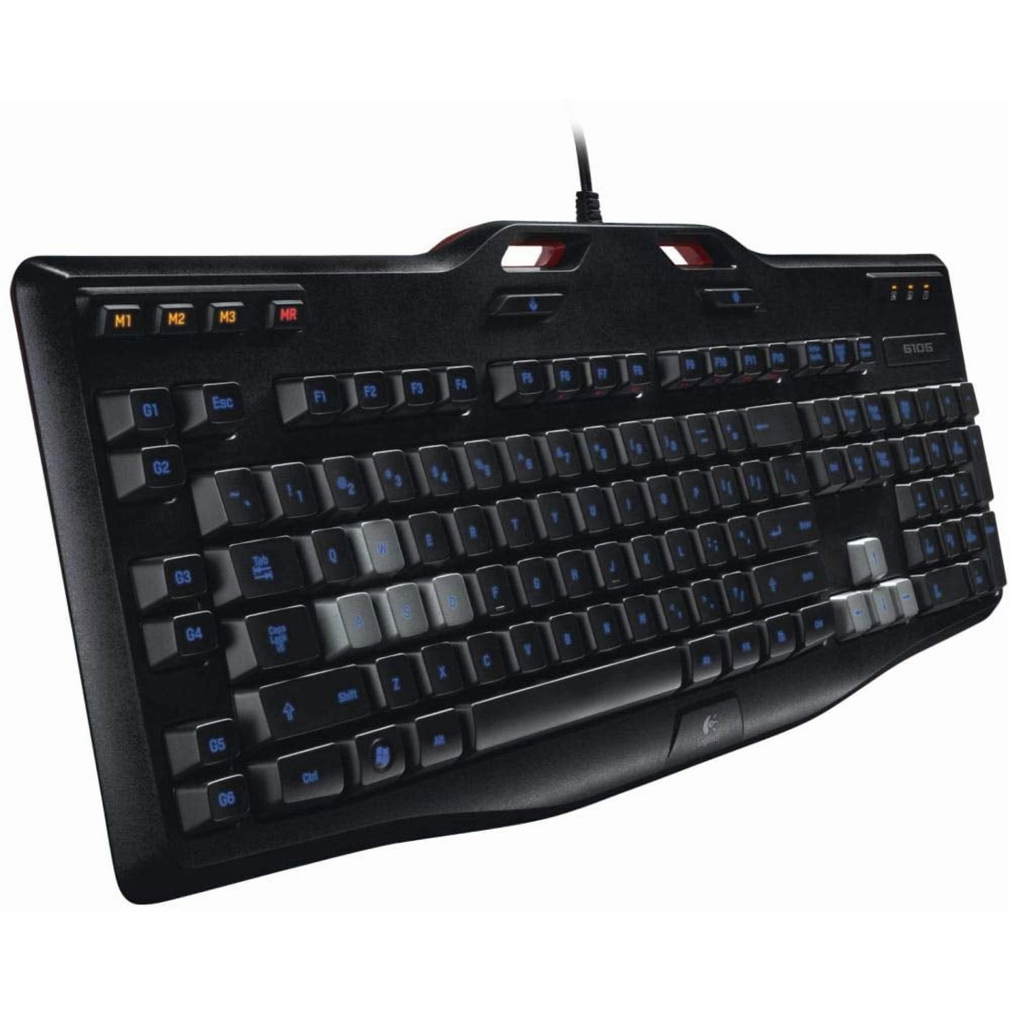 Teclado Para Juegos Logitech G105 Con Retroiluminación Led