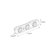 thumbnail image 4 of Pack 200 Módulos Led 12v 1.2w 2835 61x14mm Luz Neutra, 4 of 4