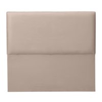 Espacio Hogar - Respaldo Flat King Felpa Beige