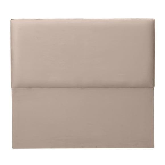 Respaldo Flat Queen Felpa Beige