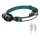 thumbnail image 1 of Linterna Frontal Led 1000lm Luz Camping Lampara De Cabeza Luz Blanco, 1 of 3