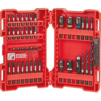 Set De Taladro Y Accionamiento Milwaukee 48-32-4006 Shockwave 40Pc