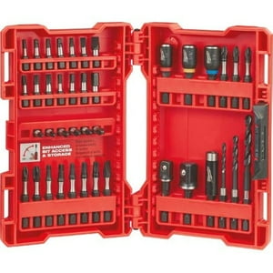 Set De Taladro Y Accionamiento Milwaukee 48-32-4006 Shockwave 40Pc