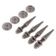 thumbnail image 3 of 4 juegos de altavoces de cobre puro Spikes Pies Base Conos Protectores de piso gris, 3 of 5