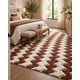 thumbnail image 1 of Alfombra Jacquard Cutting 150 × 200 cm para Living y Dormitorio, 1 of 6