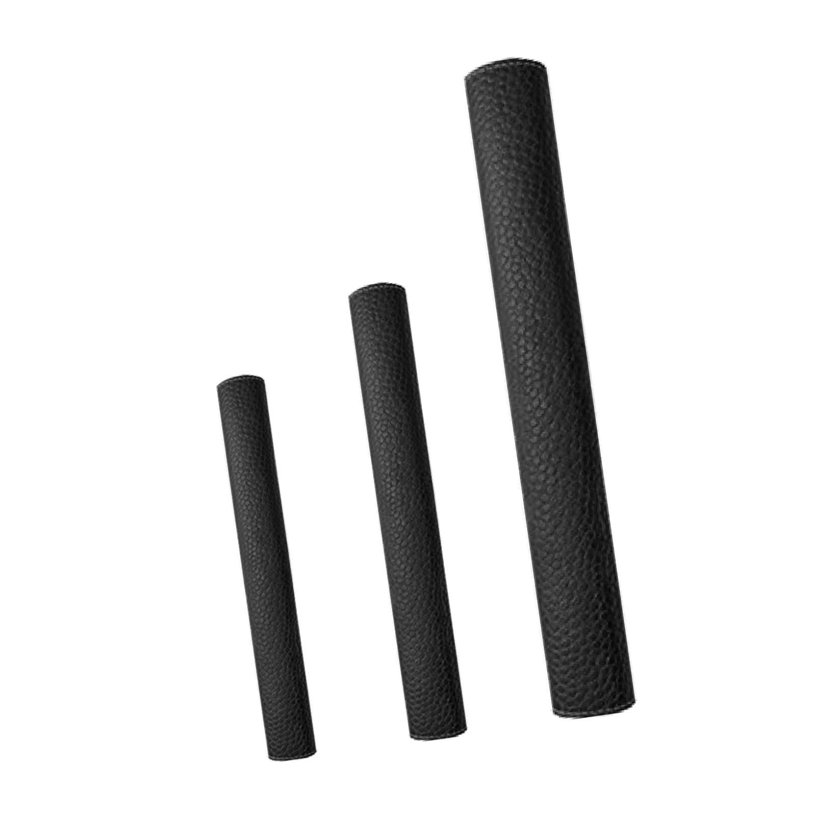 Magideal - 3x Cubiertas Para Manijas De Refrigerador, Cubiertas Para Manijas De Electrodomésticos, Fáciles De Limpiar, Práctica Protección Para Manijas De Refrig Negro