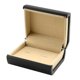 thumbnail image 2 of Caja De Almacenamiento De Gemelos Con Barra De Corbata De Joyería, Negro-Gemelos, 2 of 3