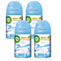 Recambios Automáticos En Aerosol Air Wick Freshmatic De Lino Fresco, 4 Unidades
