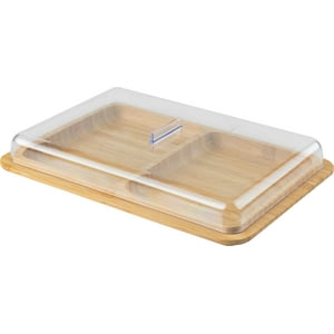 Contenedor Jamón/Queso Doble Bambú Ou