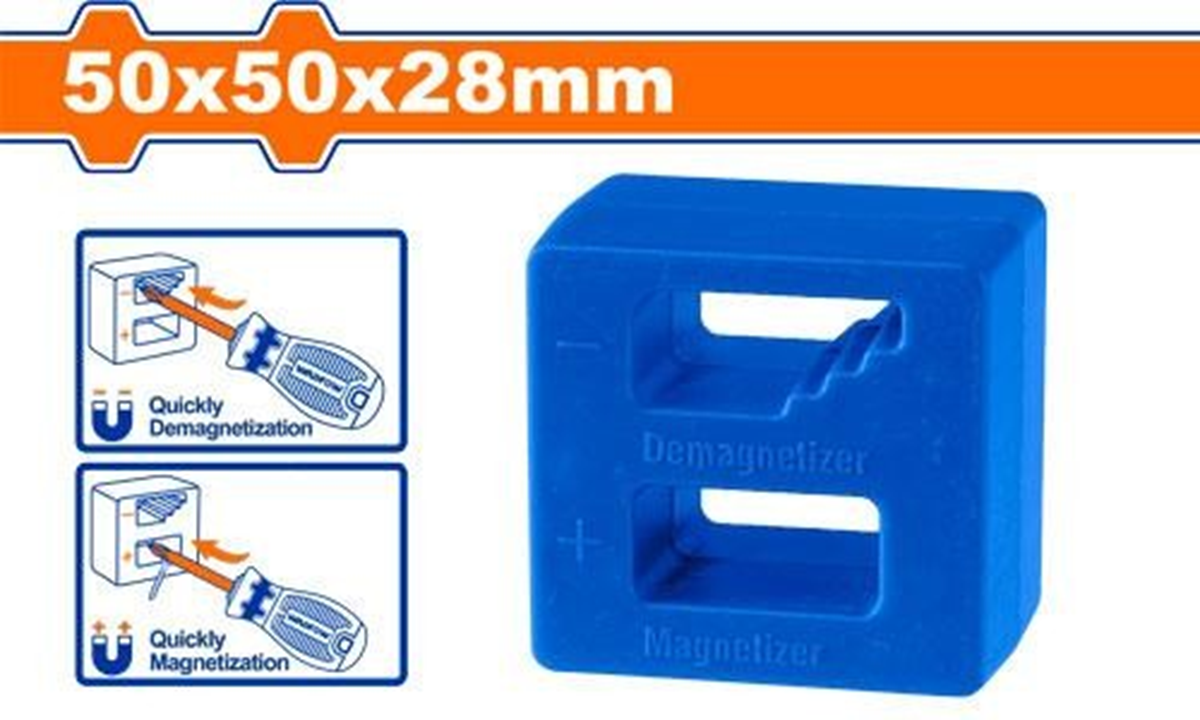 Magnetizador Destornillador 50X50X28 Mm Wadfow Desmagnetizador