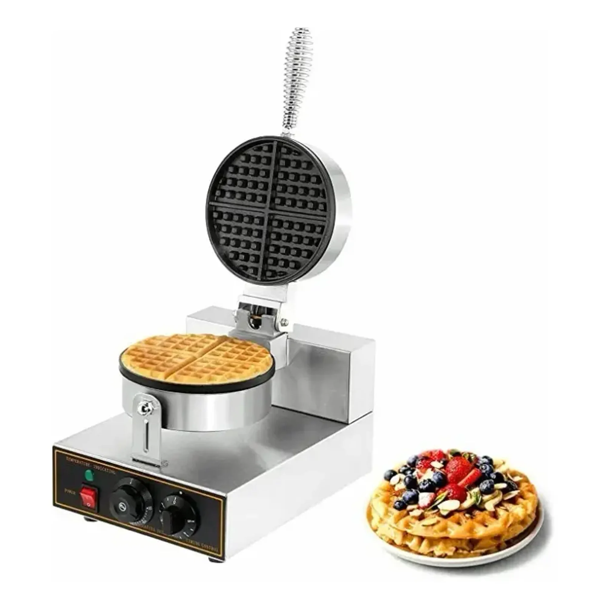 Tododescuento - Waflera Electrica 1 Plato Waffles Caseros En Minutos