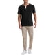 thumbnail image 2 of INSPIRE CHIC Camisetas Henley para Hombre Verano Casual de Manga Corta con Botones Básico S Negro, 2 of 6