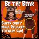 thumbnail image 3 of Funziez Sherpa Bear Adult Onesie Animal Halloween Costume, 3 of 3