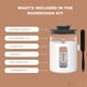 thumbnail image 4 of Kit de frasco para masa madre Baytoot de 970 ml de vidrio grueso, 4 of 7
