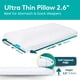thumbnail image 4 of Almohada viscoelástica BLISSBURY Ultra Thin 2.6 para dormir, 4 of 8