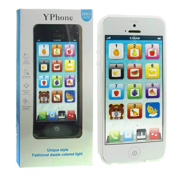 Baby Toy iPhone Play Music Phone con luces para Navidad