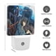 thumbnail image 2 of Solo Leveling Luz nocturna LED con sensor de anochecer a amanecer para dormitorio, baño, pasillo, escaleras - Lámpara LED nocturna de enchufe, 0.5W - 1 pieza, 2 of 6