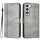 thumbnail image 1 of Funda Cartera para samsung galaxy S22 Plus Protección 360° con Ranuras para Tarjetas y Soporte Gris, 1 of 6