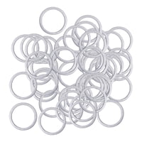 Ioensy - Juego De Casquillos De Hoja De Sierra De 50 Piezas, Casquillos De Orificio Para Cortar, Moler, Carpintería, 20Mm A 16Mm