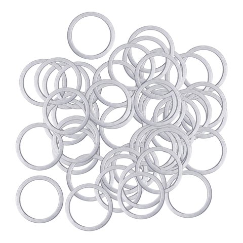 Ioensy - Juego De Casquillos De Hoja De Sierra De 50 Piezas, Casquillos De Orificio Para Cortar, Moler, Carpintería, 20Mm A 16Mm