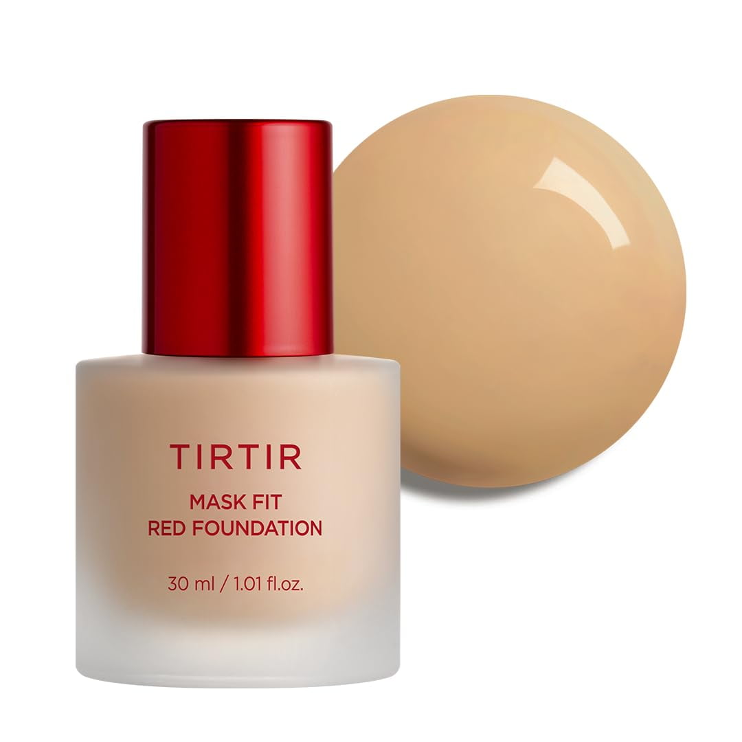 Máscara De Maquillaje Tirtir Fit Red #28n Avena, 30 Ml, De Larga Duración