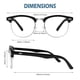thumbnail image 5 of Gafas CGID Happy Store CN56 UV400 de inspiración vintage, 5 of 5