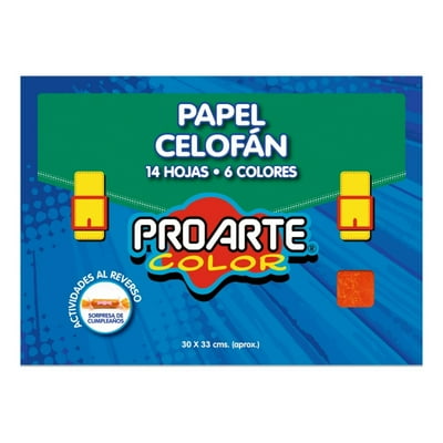 Estuche Papel Celofan  Proarte